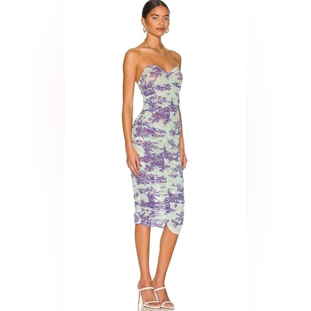 Miaou renzo mesh dress in mint toile NWT